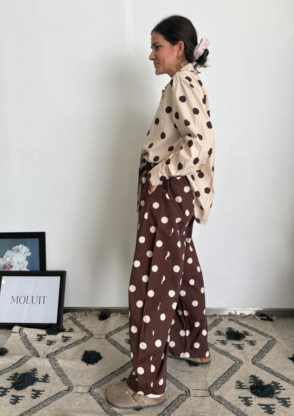 Pantalón Vivian - Marrón