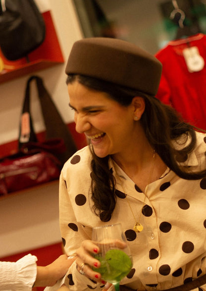 Casquete Jimena - Marrón