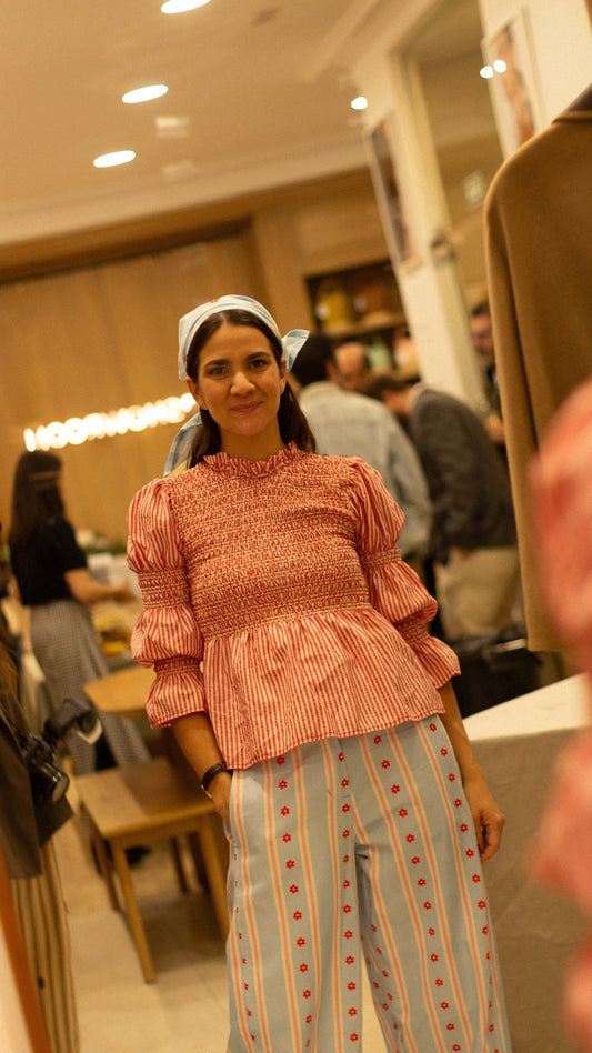 Blusa Florentina - Rojo