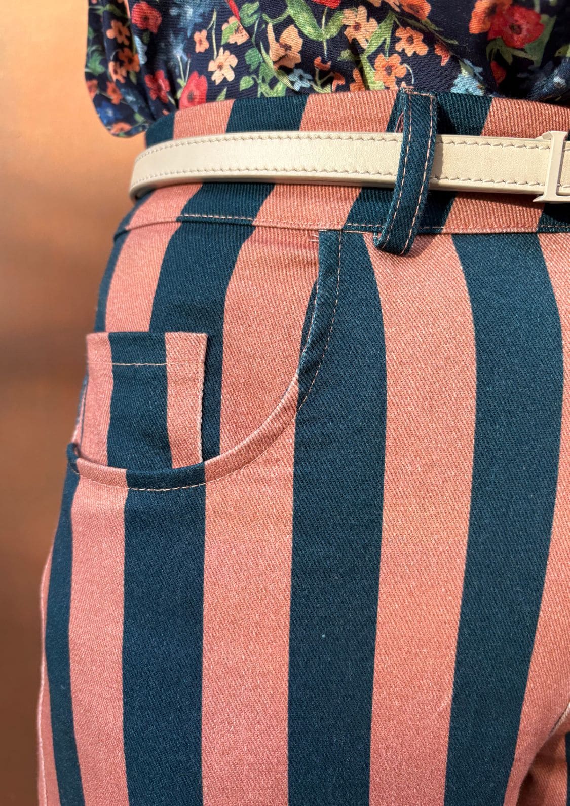 Pantalón Copenhague - Marino/Salmon