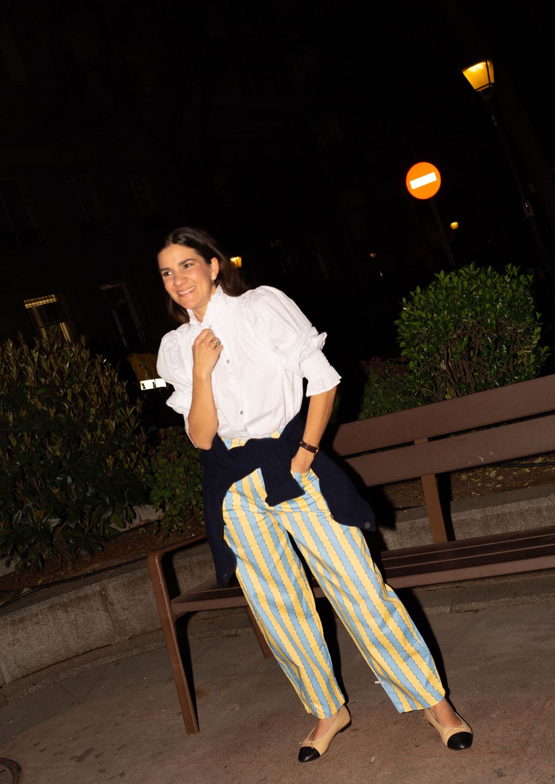 Pantalón Nube - Azul/Amarillo